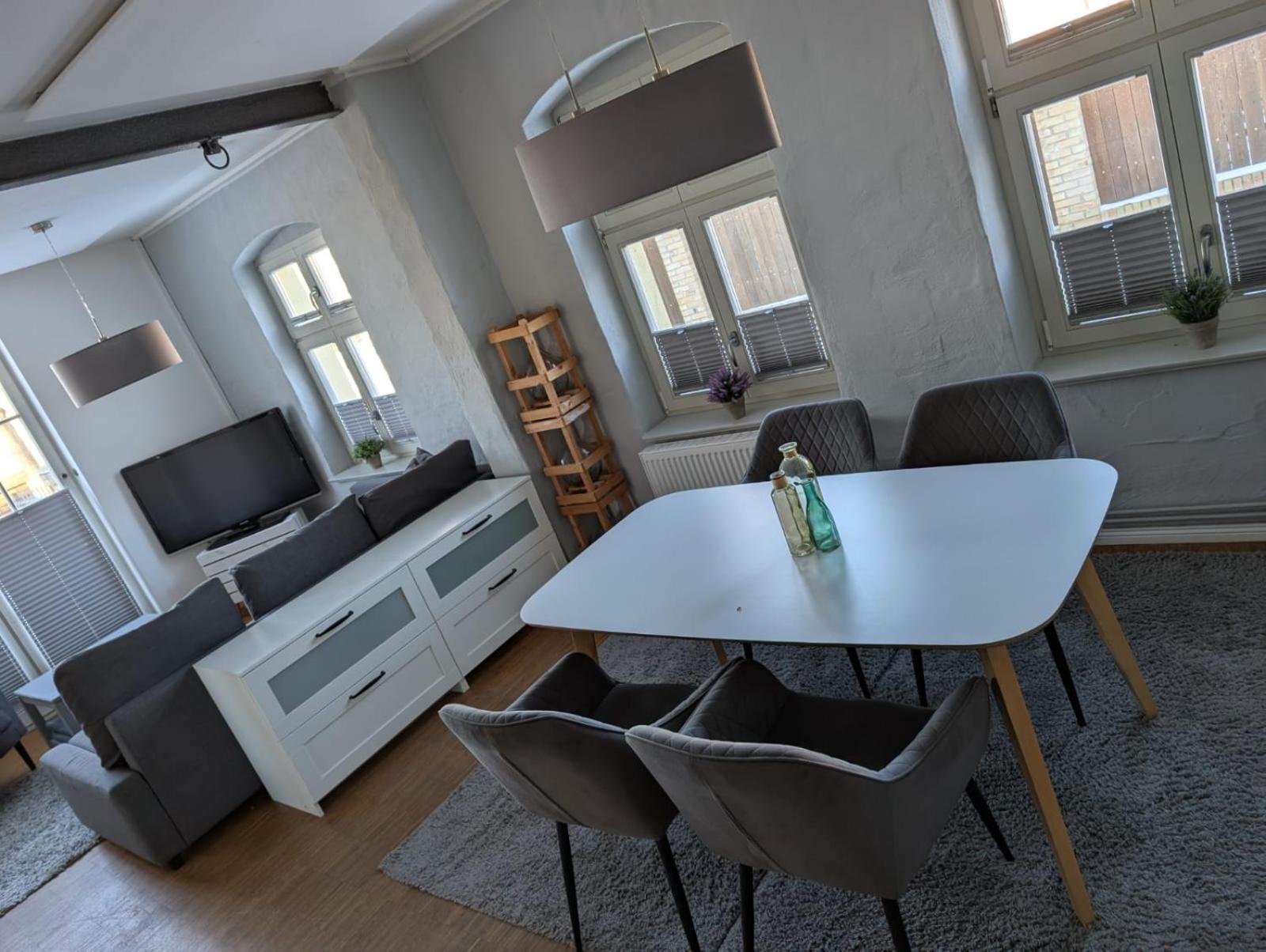 Lendelhaus & Historische Saftfabrik Werder Apartment Werder  Bagian luar foto