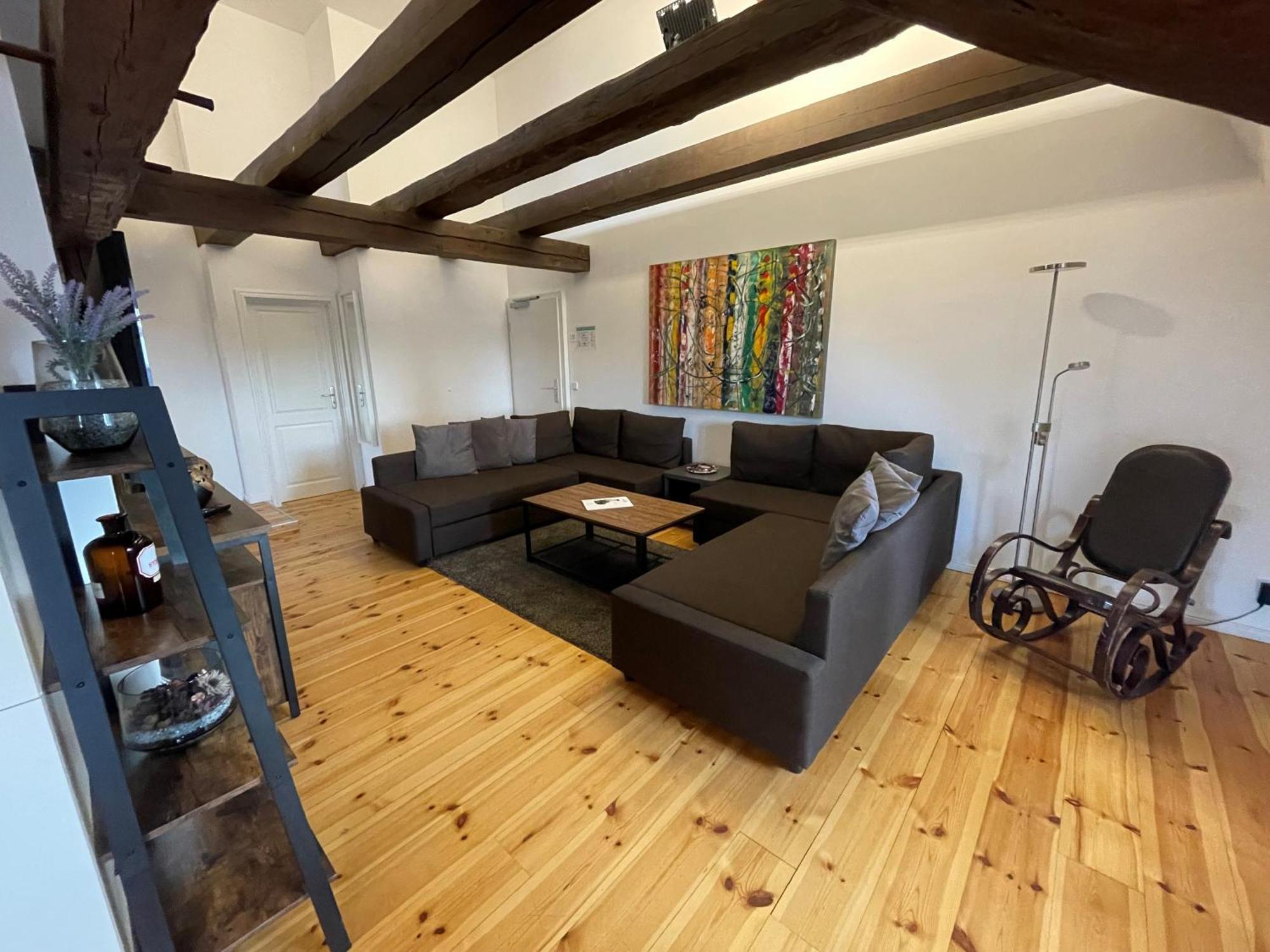 Lendelhaus & Historische Saftfabrik Werder Apartment Werder  Ruang foto